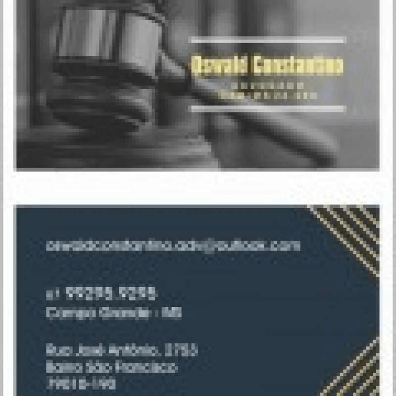 Oswald Constantino Advocacia e Consultoria Jur&iacute;dica