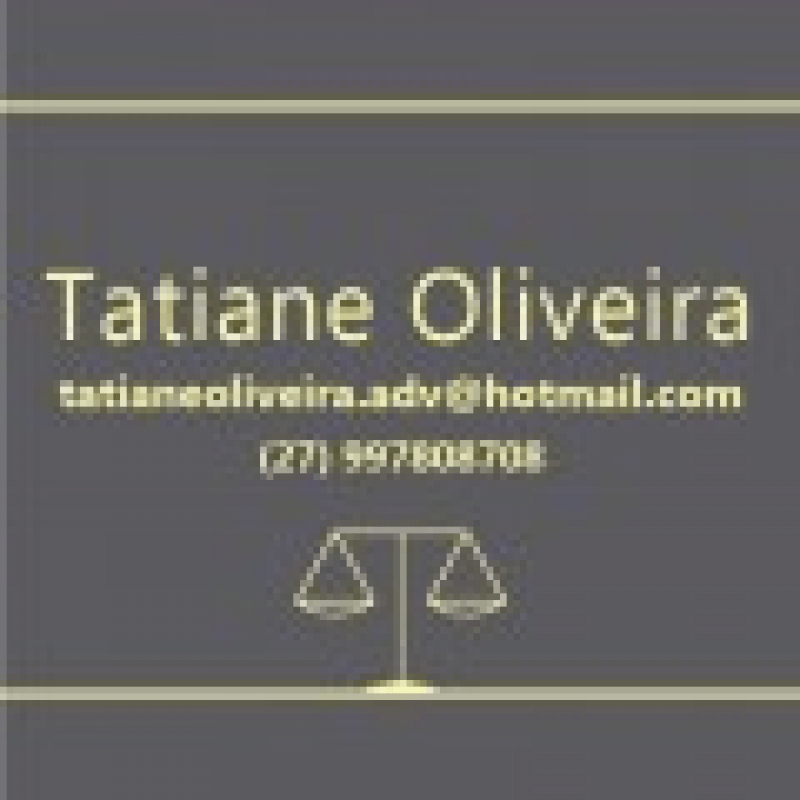 Tatiane Oliveira  Advocacia e Assessoria Jurídica